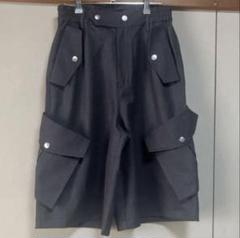 NULLUS 8 Pocket Cargo Shorts サイズ1 NULLUS】8 POCKET CARGO SHORTS BLACK 4