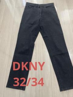 DKNY 32/34 ブラックデニムパンツ