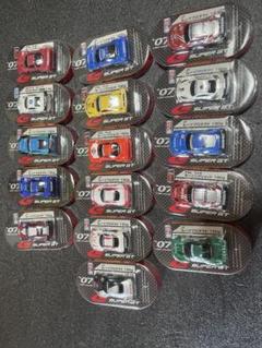 SUPER GT ミニカー 16個セット SUPERGT ミニカー全16台セット EBBRO×LAWSON コラボ - メルカリ