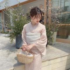 【未使用】RiLi 浴衣 ペイズリー柄 あずき 3点セット oy8032nz_24py_1_r.jpg