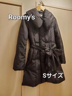 Roomy's ブラック ロングダウンジャケット Sサイズ