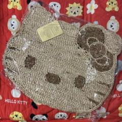 激レア☆サンリオ ハローキティ ゴザマット 顔型