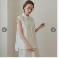 【unminou  アンミヌ】ふくれドットブラウス　ブラック　新品　未使用品 アンミヌ UNMINOU ふくれドットブラウス ブラック - メルカリ