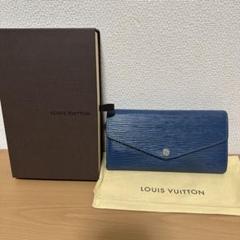 ルイヴィトン エピ 長財布 三つ折り ポルトフォイユ インターナショナル ブルー ルイヴィトンポルトフォイユブラザ 14127 ブルー