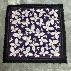 HANAe MORI 花と蝶デザインハンカチ
