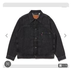 Levi's TYPE 1 デニムジャケット ブラック XL