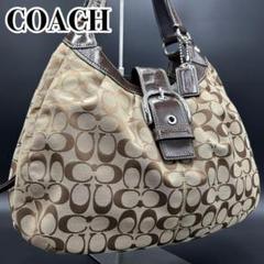 7777→7200 ❴良品 ❵COACH☆ ソーホー ワンハンドバッグ .レザー Y985【美品】COACH／コーチ ソーホー ハンドバッグ レザー ブラック
