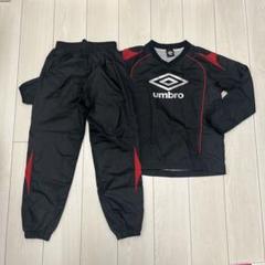 Umbro ピステ（中綿厚手） ブラック/レッド サイズ160 Umbro ピステ（中綿厚手） ブラック/レッド サイズ160 - メルカリ
