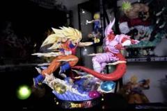 ドラゴンボール KDC 悟空 VS ジャネンバ 樹脂製スタチュー