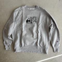 WUTANG CLAN スウェット 総柄 トレーナー 刺繍ロゴ Vガゼット