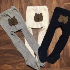 babygap くまさんタイツ 12-24m