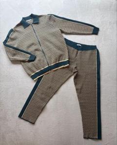 ZARA ジオメトリックジャガード　セットアップ　ジャージ　USA（Mサイズ） ZARA ジオメトリックジャガード セットアップ ジャージ USA（M