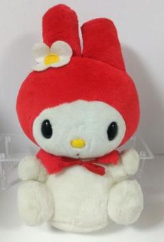 サンリオ　平成レトロ　マイメロディ 赤ずきん　ぬいぐるみ　1998 中古品 サンリオ 平成レトロ マイメロディ 赤ずきん ぬいぐるみ 1998