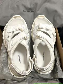 BALENCIAGA ホワイト スポーツサンダル 24cm 2025年最新】BALENCIAGA カラー：ホワイト系 スポーツサンダルの