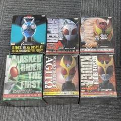 仮面ライダー　ビッグマスクディスプレイセット 仮面ライダー マスクディスプレイ 6個セット - メルカリ