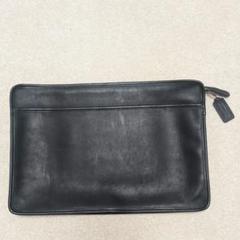 【週末限定価格】 オールドコーチ クラッチバッグ ビジネス A4可 ブラック