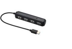 USBハブ USB 2.0　Type-C - Type-A×4 ケーブル15cm