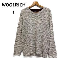 激レア✨ Woolrich ウールリッチ 羊 ウール100% ニット セーター ひつじさん総柄ニットセーター ニュージーランドウール – 古着屋 sio
