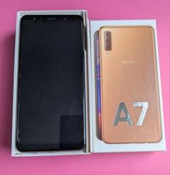 ギャラクシー Galaxy A7 Gold 64GB　箱あり SM-A750C