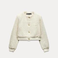 2025年最新】zara テクスチャー ボンバージャケットの人気