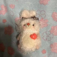 cocoaroom様 羊毛マスコット うさぎ ピンク