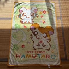 レア品 タグ付未使用 とっとこハム太郎 シングルサイズ毛布 140