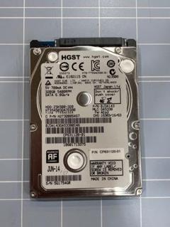 HGST HDD 320GB 2.5" SATA 3Gbps 正常のサムネイル