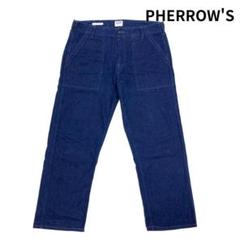 Pherrow's PUPT1 BAKER PANTS デニム ベイカーパンツ