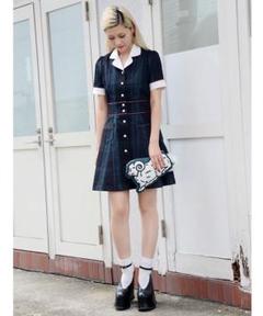 現品限り一斉値下げ パメオポーズ ワンピース Plaid Ruffle Mini Dress ミニワンピース Cronoslab Org