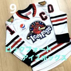 AHL ROCKFORD ICEHOGS ホッケーシャツ ゲームシャツ NHL