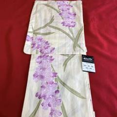 新品 浴衣 レディース 2554 涼夏あそび クリーム ゆかた 花柄 ピンク
