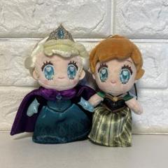 アナ雪 tiny ぬいぐるみキーホルダー・キーチェーン エルサ アナ TINY アナと雪の女王 エルサ ぬいぐるみ キーホルダー キー