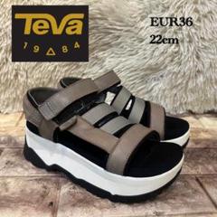 2026 テバ ザモラ 厚底 サンダル ブラック 25 新品未使用 TEVA テバ ザモラ 22cm 厚底サンダル ユナイテッドアローズ別注