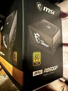 MSI 750W電源 MPG A750GF Gold - 中古動作品 MSI - MPG A750GF WHITE, 80 GOLD Full Modular Gaming PSU