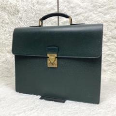 ラ*フ様 LOUIS VUITTONタイガ ビジネスバッグ 希少グリーン LOUIS VUITTON - 入手困難✨ ルイヴィトン ビジネスバッグ
