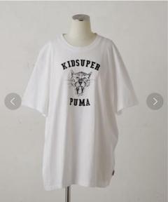PUMA×KID SUPER 半袖 Tシャツ 白 プーマ×キッドスーパー