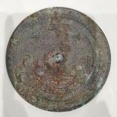 V364 中国 白銅 花弦文鏡 古鏡 白銅鏡 直径9㎝ J m19364309231_1.jpg?1687964780