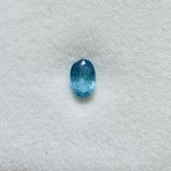 天然パライバトルマリン　ブラジル産　0.185ct ネオンブルー　藍色寄り