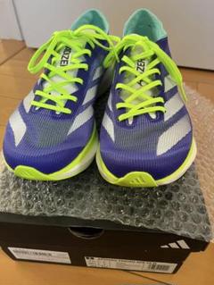 ADIZERO TAKUMI SEN 10 M 7 紫/緑25.5㎝