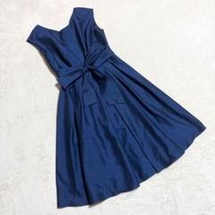AIMER エメ ＊ ワンピース ネイビー　リボン 結婚式　イベント　(9号)