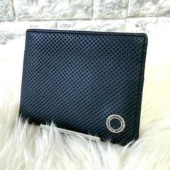 超美品　Neu interesse　ノイインテレッセ　二つ折り財布　ブラック