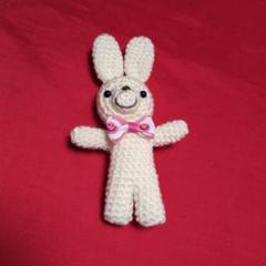 うさぎあみぐるみ ホワイト16cm