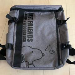 スヌーピー リュック グレー