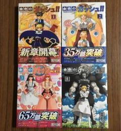 全巻初版本 全巻帯付き 美品 「金色のガッシュ 2」 1～4巻