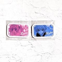 ぴちぴちピッチ eeoスクエア缶バッジ るちあ 海斗