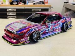 最終値下げ、ドリラジ.ラジコン、SILVIA(S13)ボディーのみ NISSAN シルエイティ S13(BN Sports公認) ボディ [PAB-3162