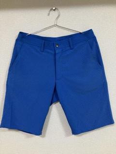 FJ フットジョイ FootJoy メンズ ゴルフパンツ Mサイズ 青 ドット柄