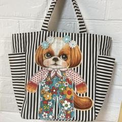 ୨*୧様 コヤンイサムチョン 私を見つめるシーズーちゃんトート