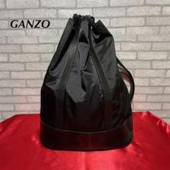 【希少】 GANZO ガンゾ ドラム型 ショルダーバッグ ボディバッグ レザー