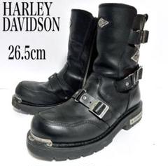▽ハーレーダビッドソン リングブーツ エンジニアブーツ 27cm 黒 中古・古着通販】HARLEY-DAVIDSON (ハーレーダビッドソン